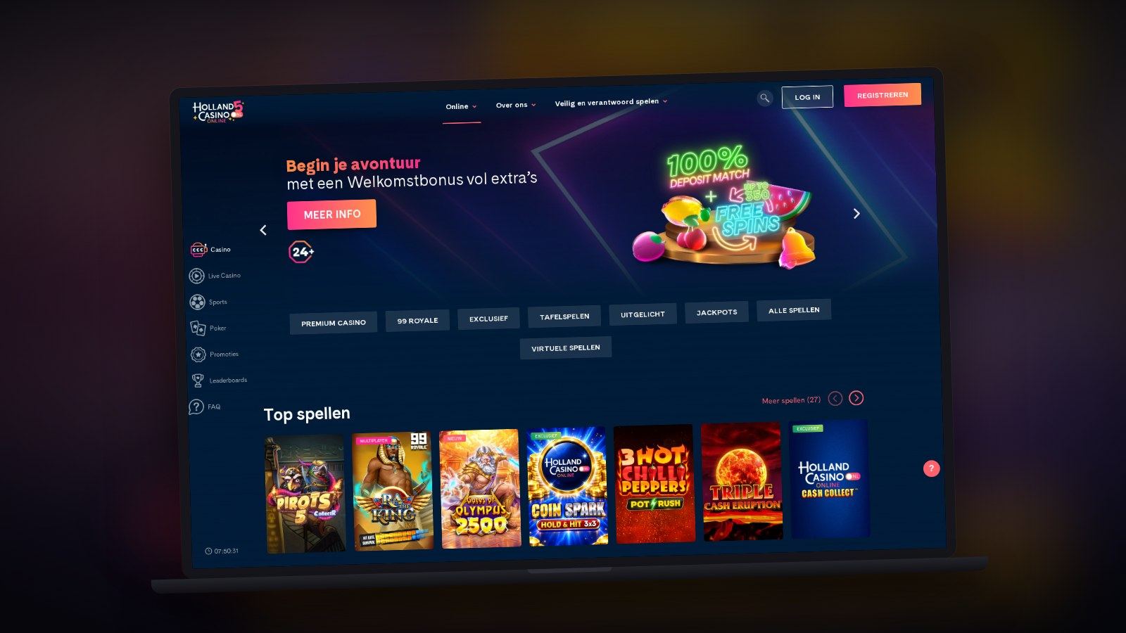 Alle betaalopties van Holland Casino op een rij